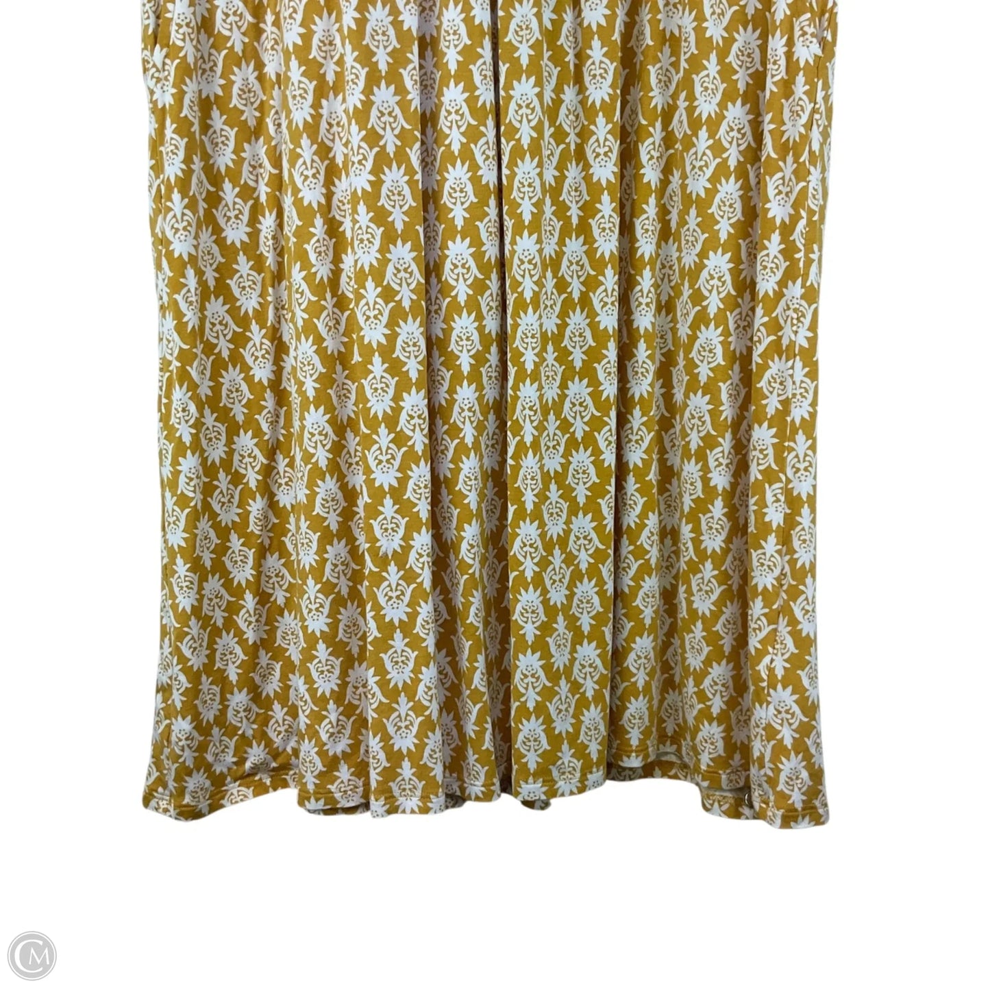 Dress Casual Midi By Boden In Yellow, Size: 20