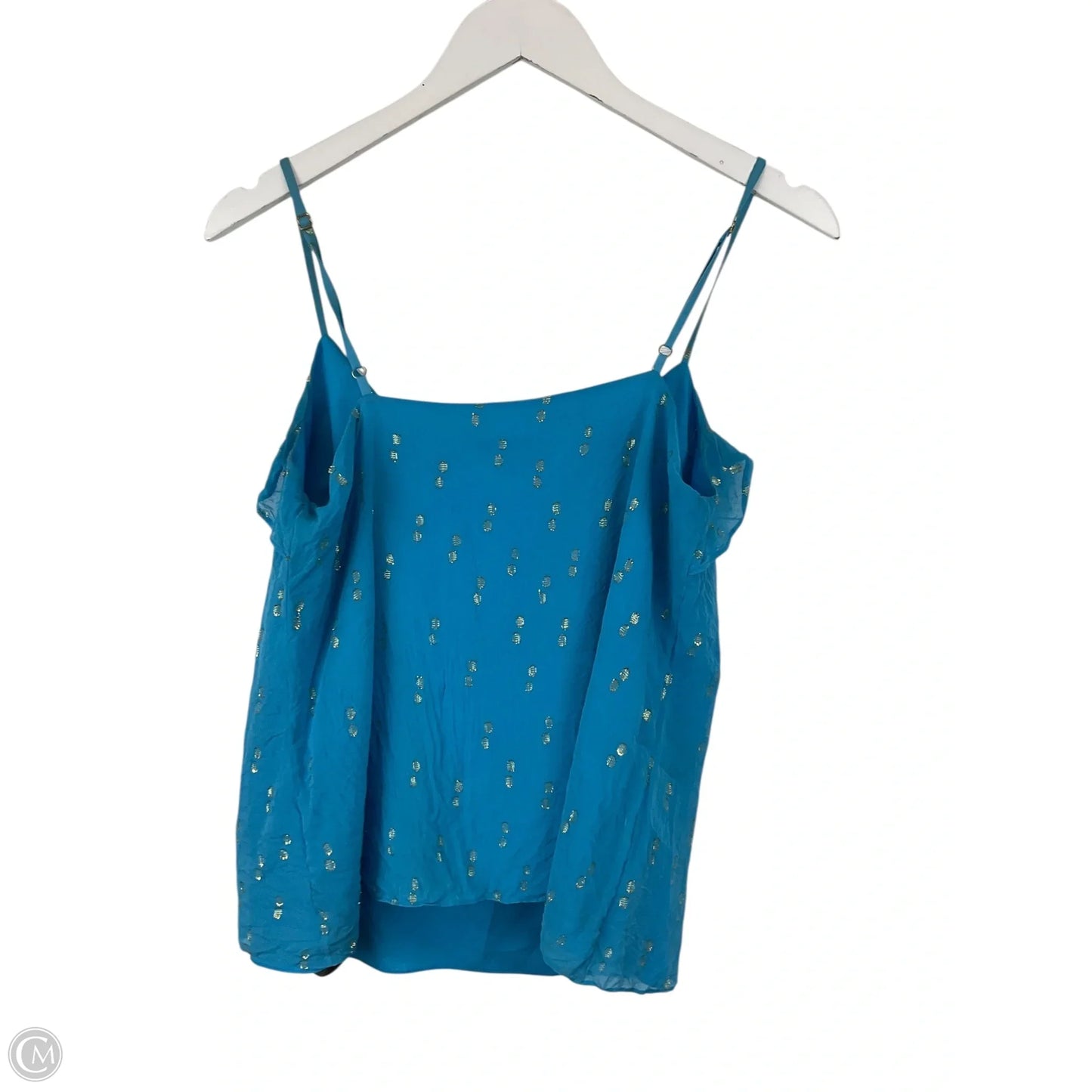 Top Sleeveless Designer By Lilly Pulitzer In Blue, Size: M