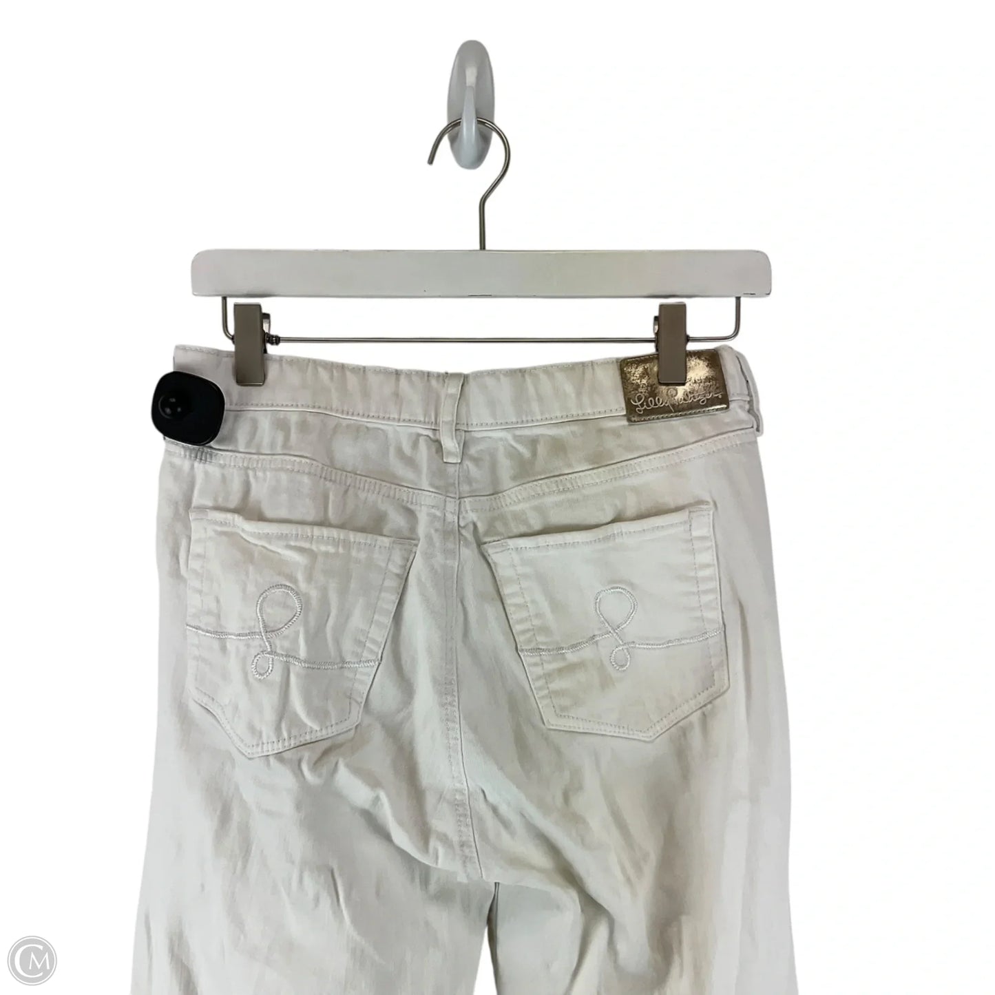 Pants Designer By Lilly Pulitzer In White, Size: 4