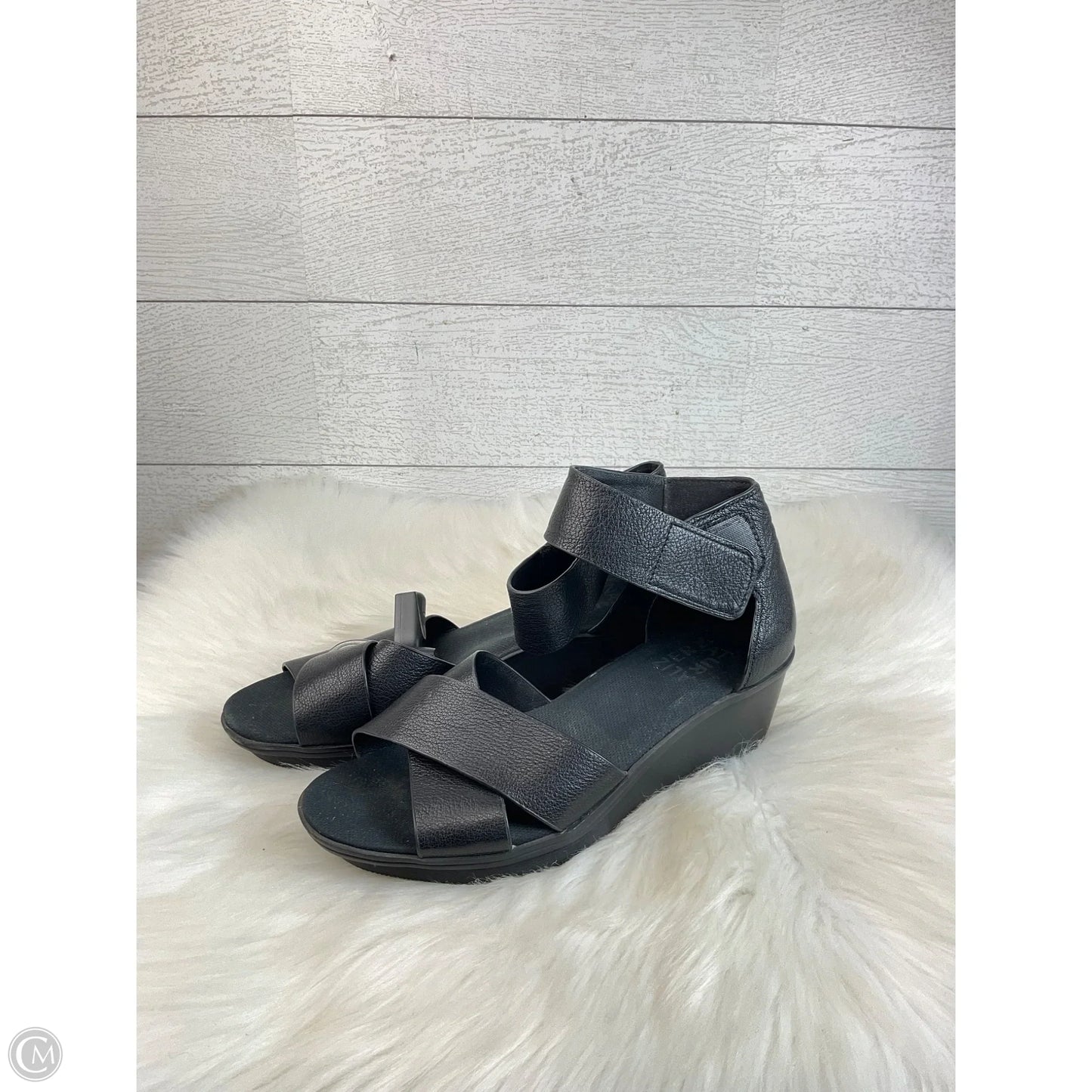 Sandals Heels Platform By Dr Scholls In Black, Size: 6.5