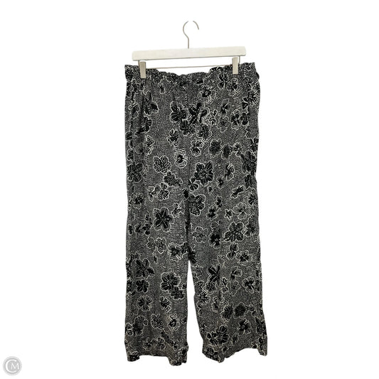 Pants Wide Leg By Sonoma In Black, Size: L