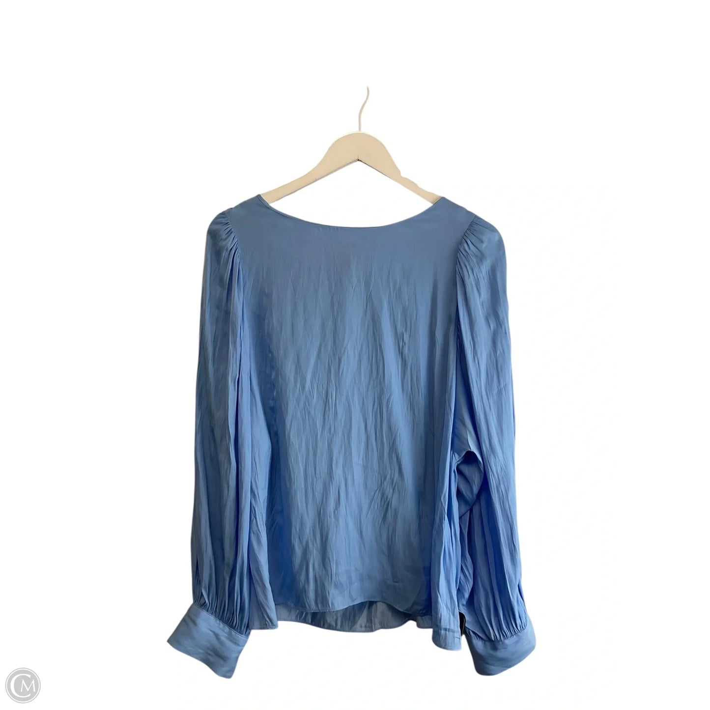 Top Long Sleeve Designer By Lilly Pulitzer In Blue, Size: L