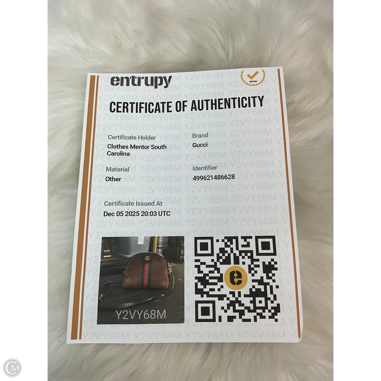 Crossbody Luxury Designer By Gucci, Size: Small