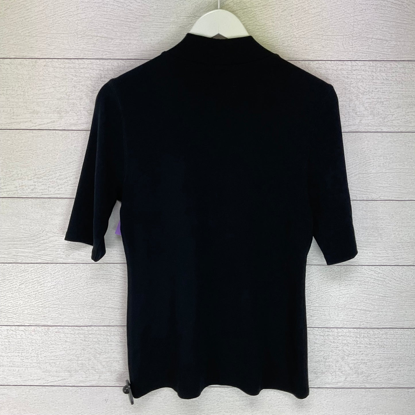 Black Top Short Sleeve Lilla P, Size L