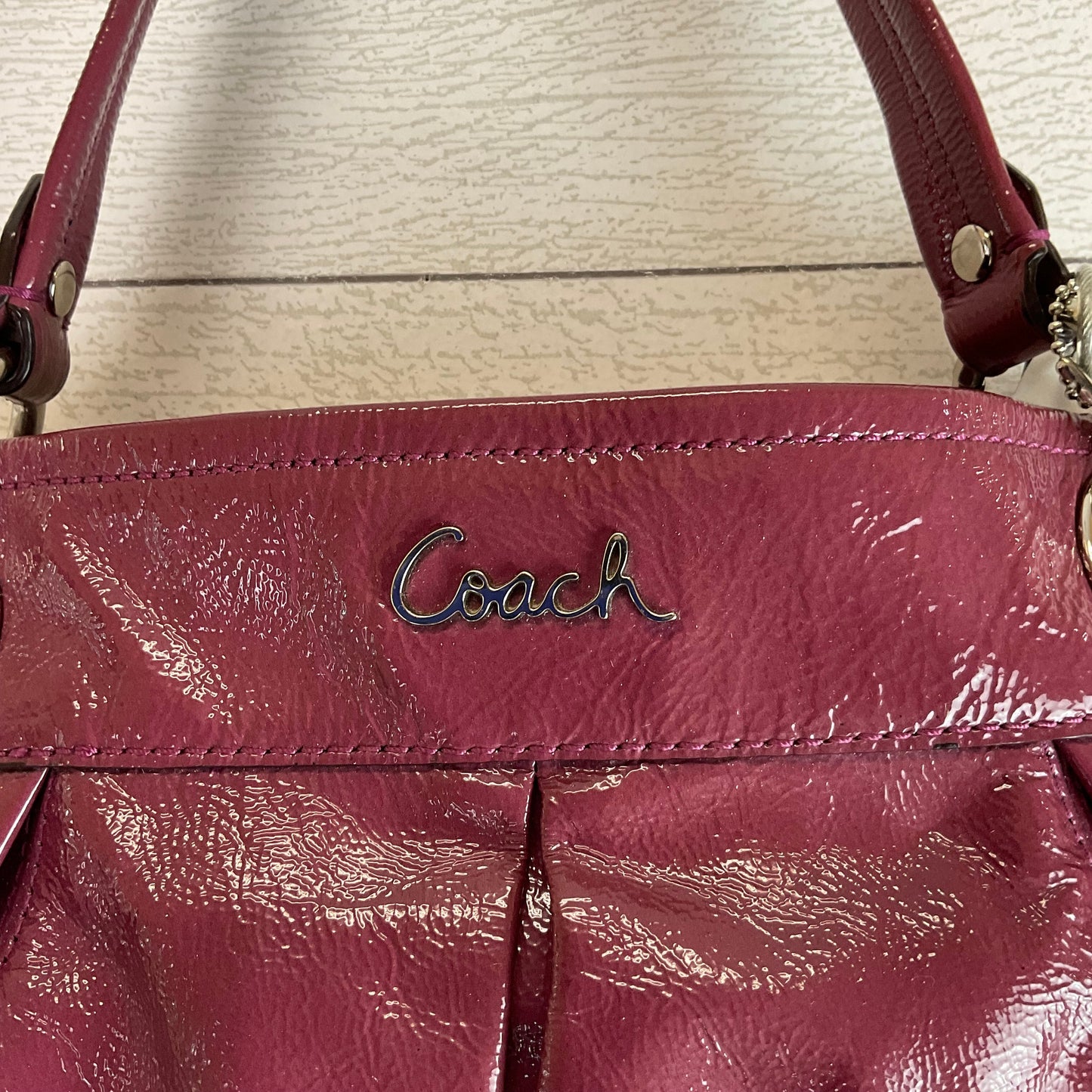 Handbag Designer By Coach, Size: Large