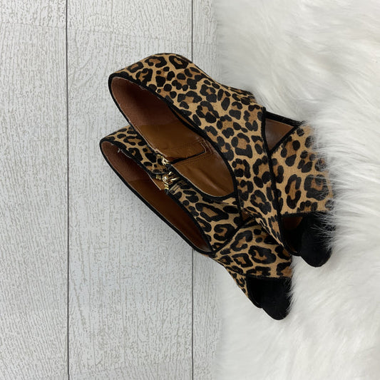 Shoes Heels Kitten By Nine West In Animal Print, Size: 5.5