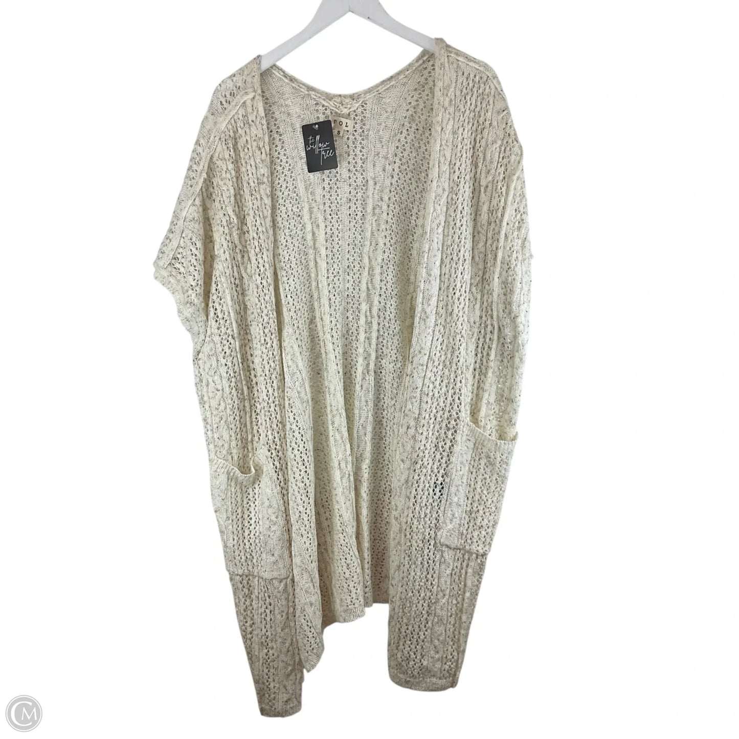 Cardigan By Pol In Cream, Size: S