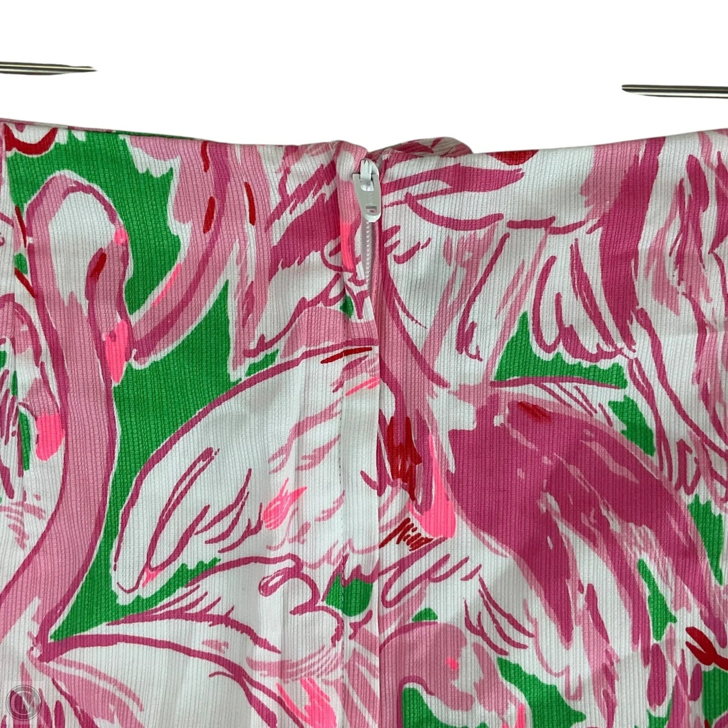 Skirt Designer By Lilly Pulitzer In Green & Pink, Size: 2