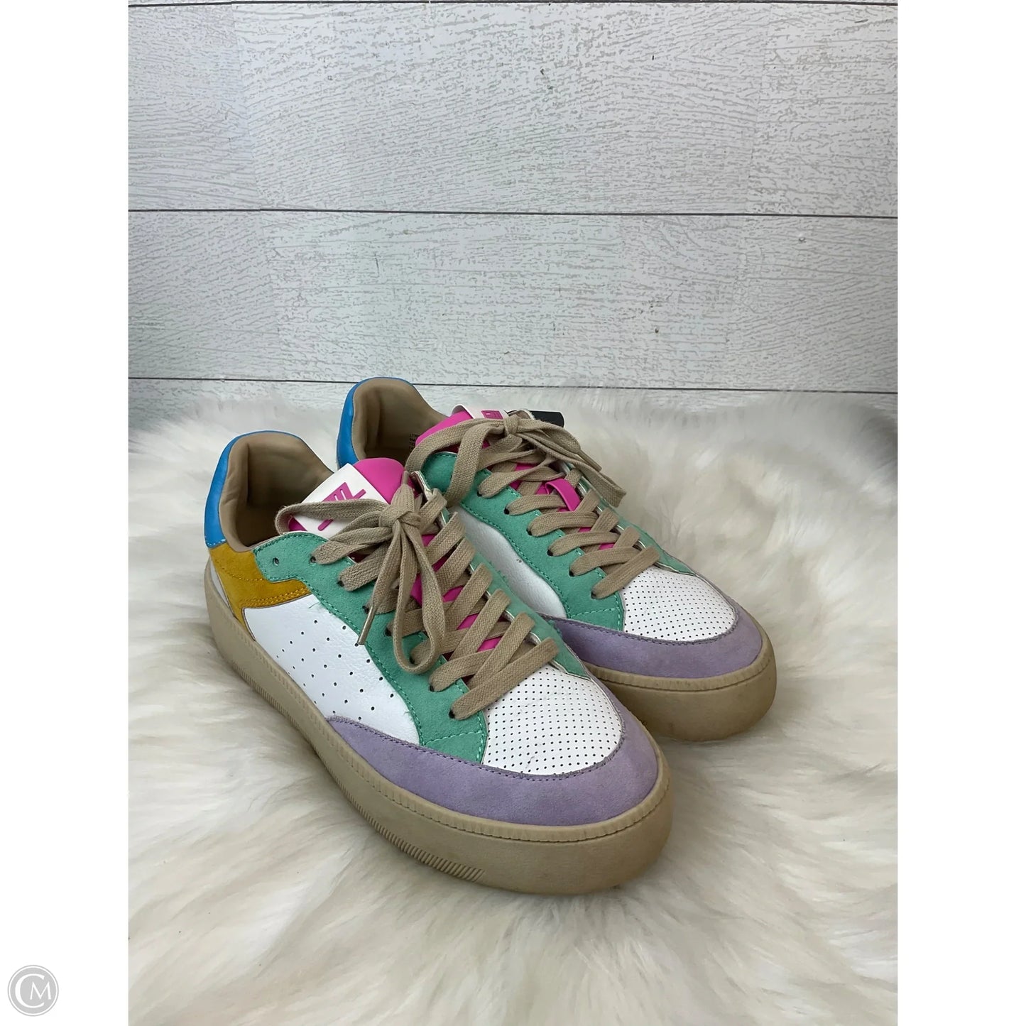 Shoes Sneakers By Steve Madden In Multi-colored, Size: 9