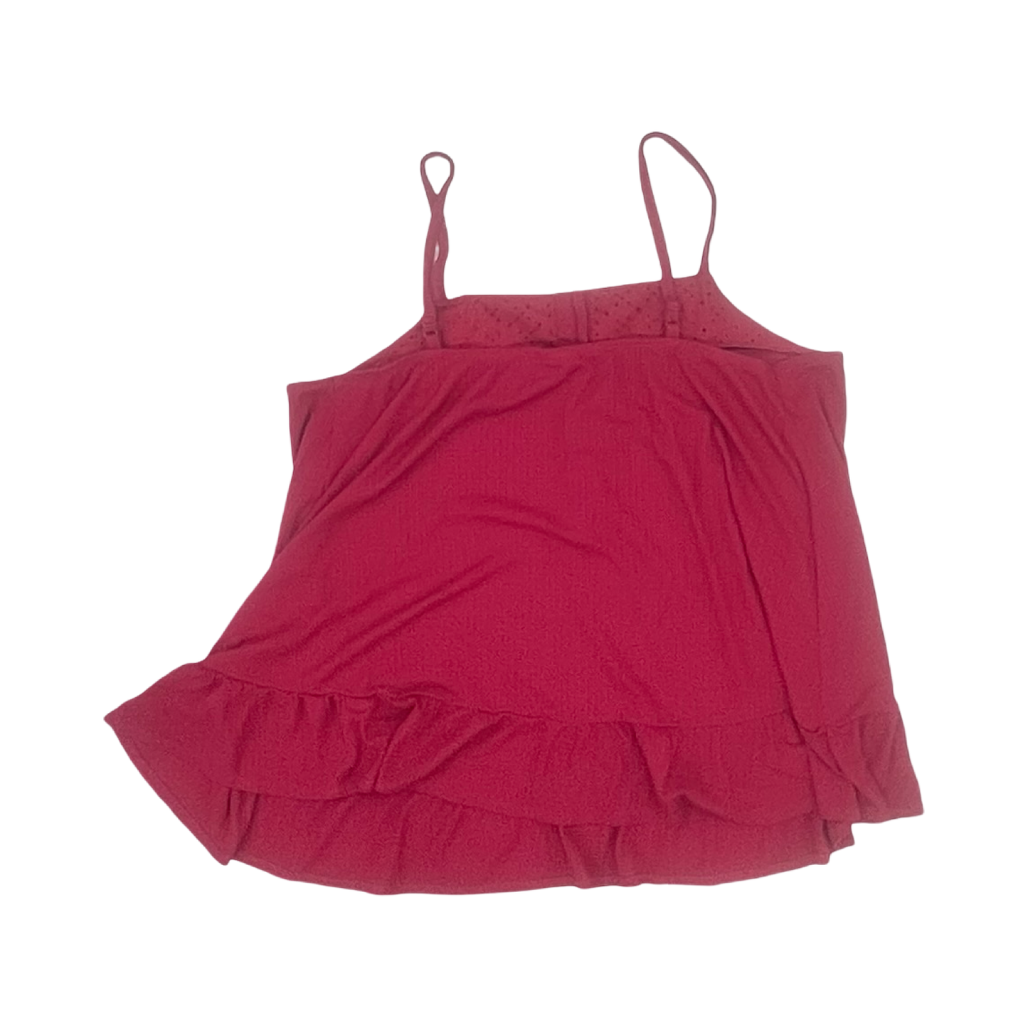 Top Sleeveless By Torrid In Pink, Size:2X