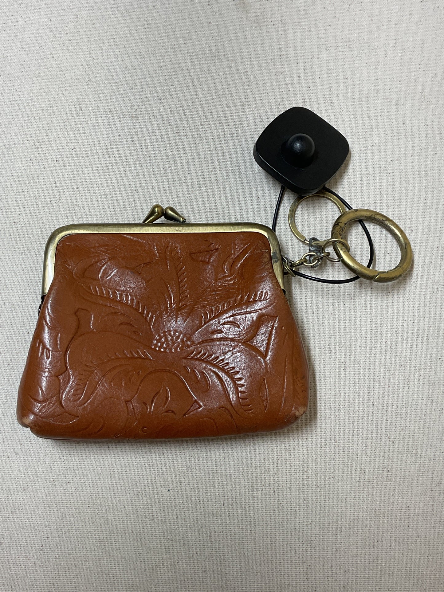 Coin Purse Designer By Patricia Nash In Brown, Size:Small