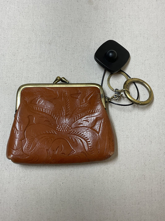 Coin Purse Designer By Patricia Nash In Brown, Size:Small