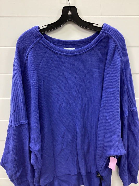 Top Ls By Maurices In Blue, Size:4X