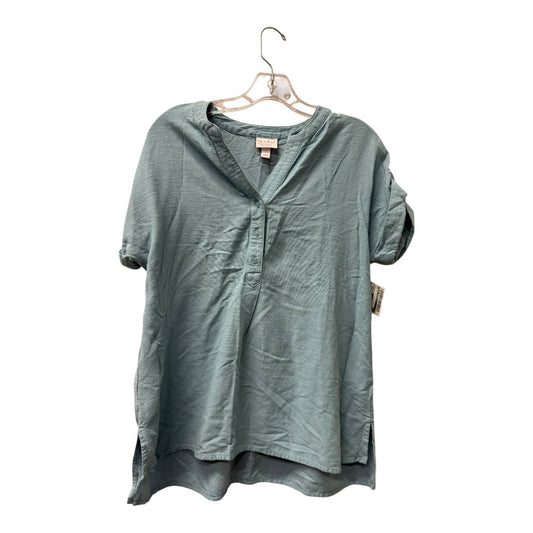 Mat Top Ss By Isabel Maternity In Blue, Size:Xs