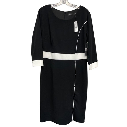 Dress Work By New York And Co In Black & White, Size:L