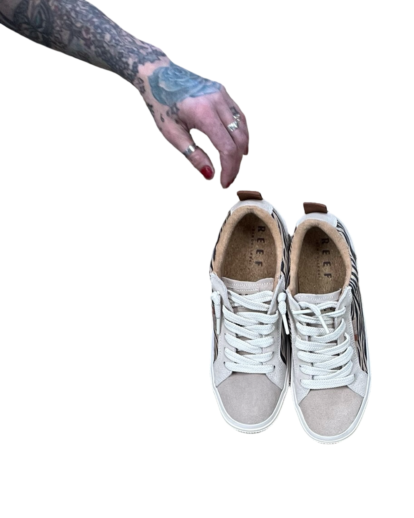 Shoes Sneakers By Reef In Tan, Size:9.5