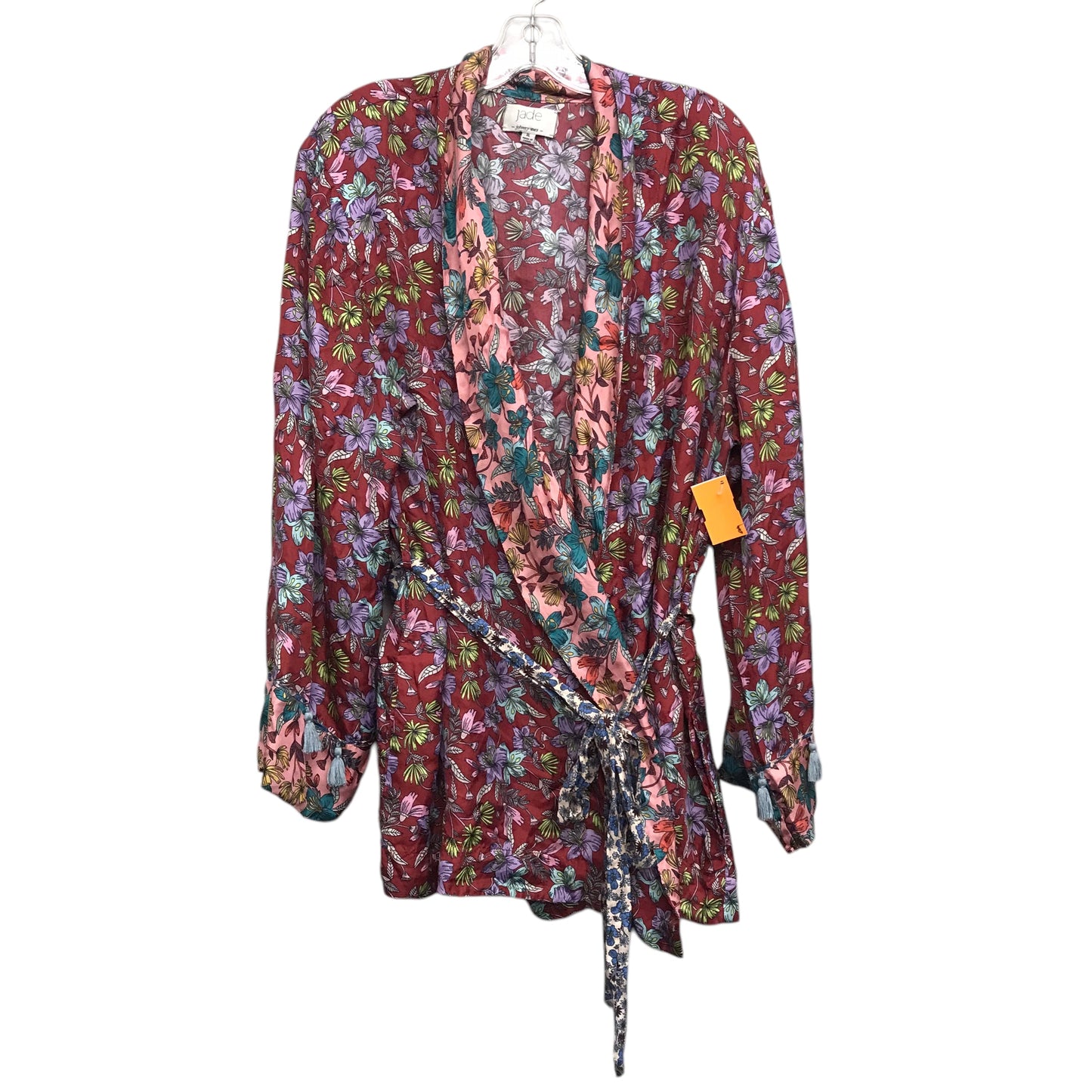 Top Ls By Johnny Was In Floral Print, Size:Xl
