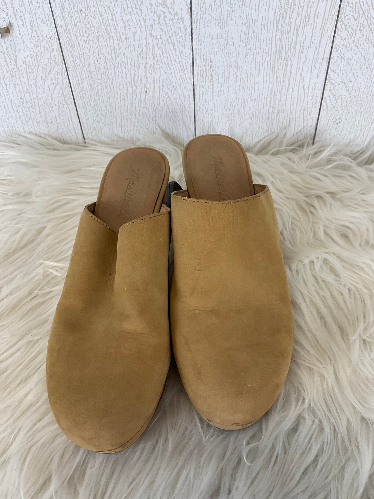 Shoes Heels Block By Madewell In Tan, Size: 8