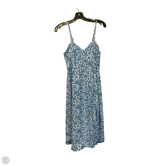 Dress Party Midi By Jessica Simpson In Blue & White, Size: M