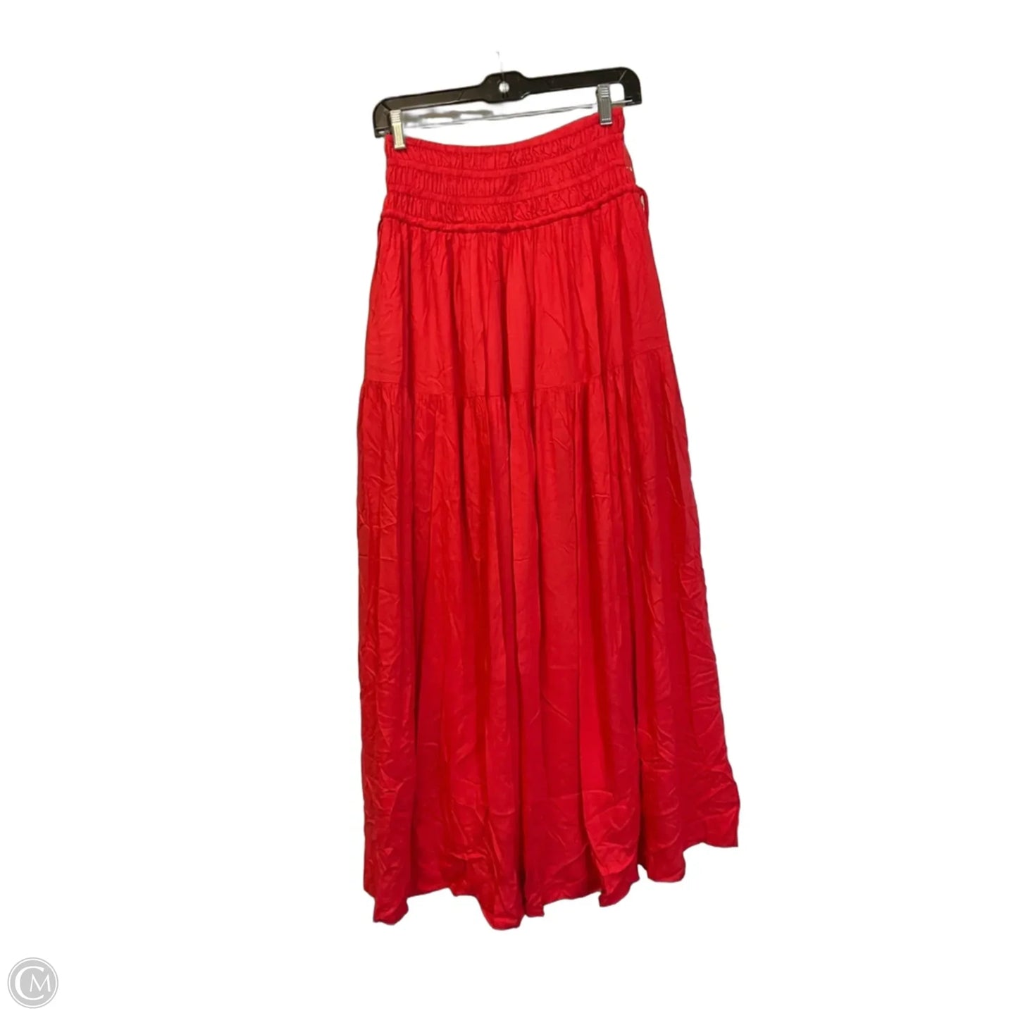 Skirt Maxi By Elan In Red, Size: S