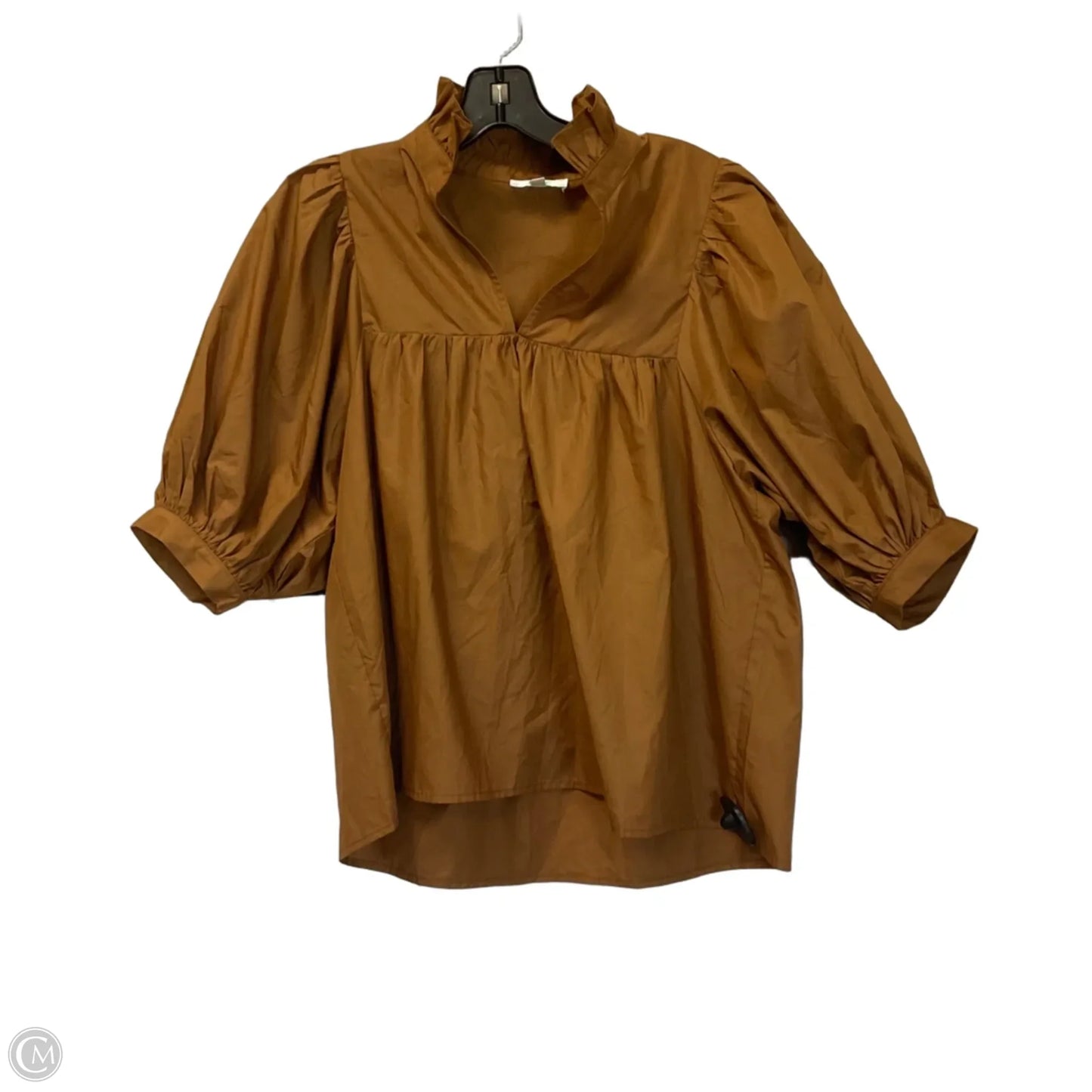 Top Short Sleeve By Jade In Brown, Size: Xs