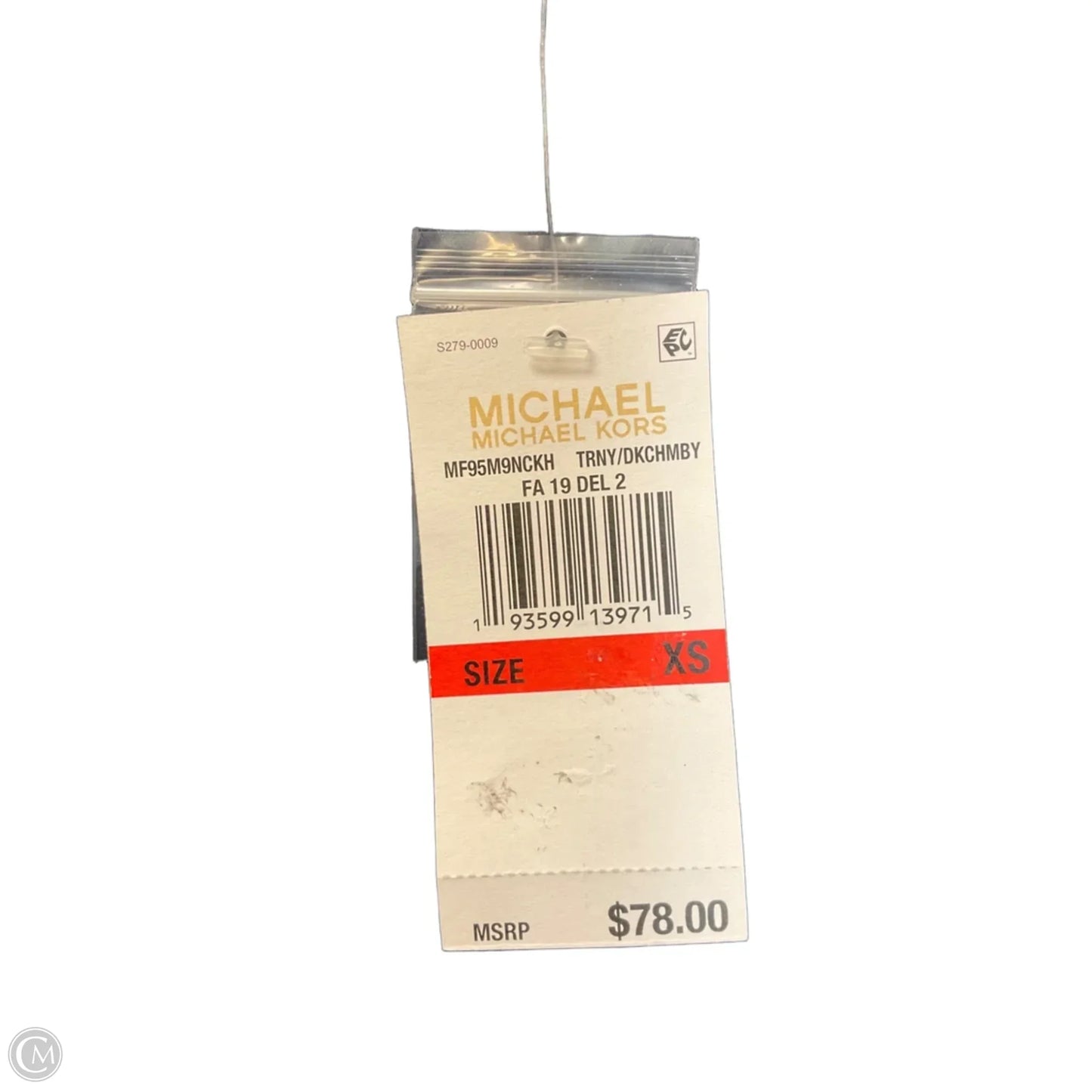 Top Short Sleeve By Michael By Michael Kors In Navy, Size: Xs