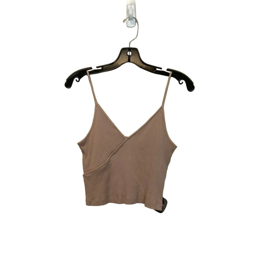 Top Sleeveless By Urban Outfitters In Brown, Size: L