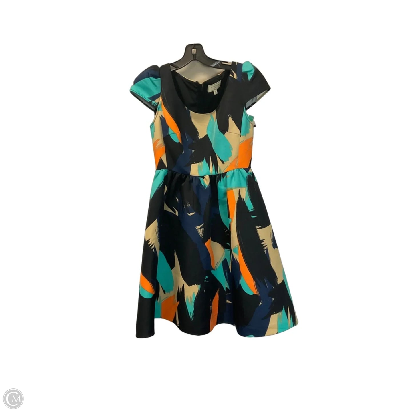 Dress Party Short By Moulinette Soeurs In Black & Orange, Size: 0