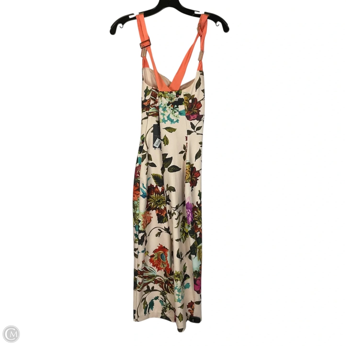 Dress Casual Midi By Ted Baker In Floral Print, Size: 2