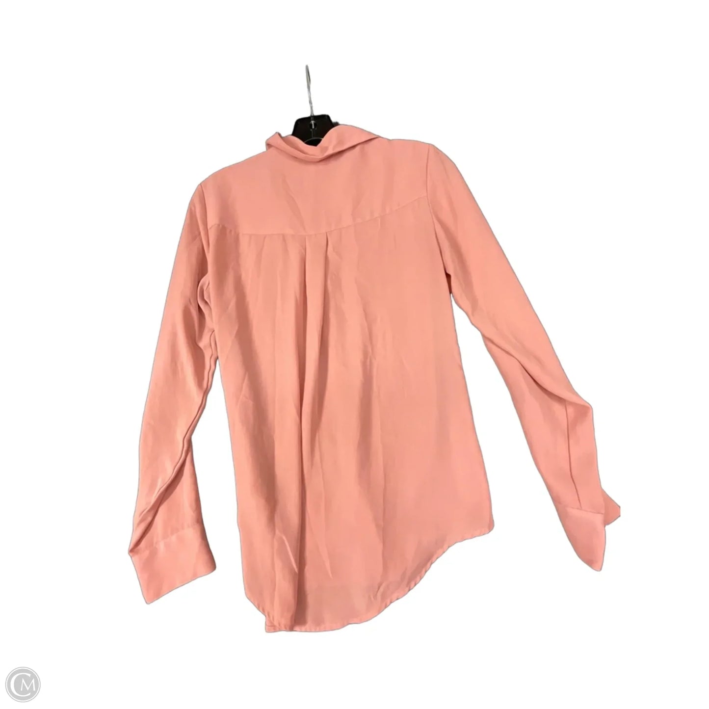 Top Long Sleeve By Express In Pink, Size: S