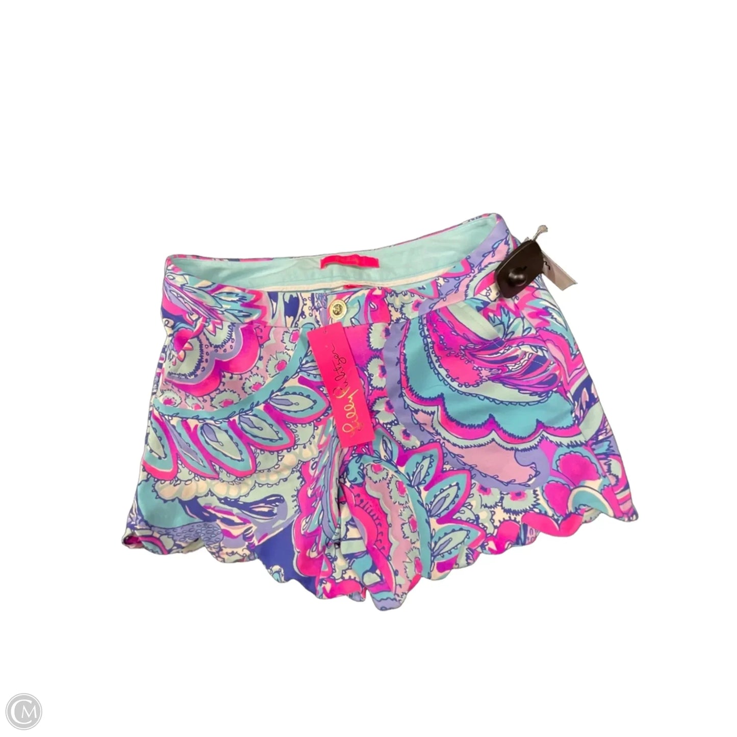 Shorts Designer By Lilly Pulitzer In Blue & Purple, Size: 0