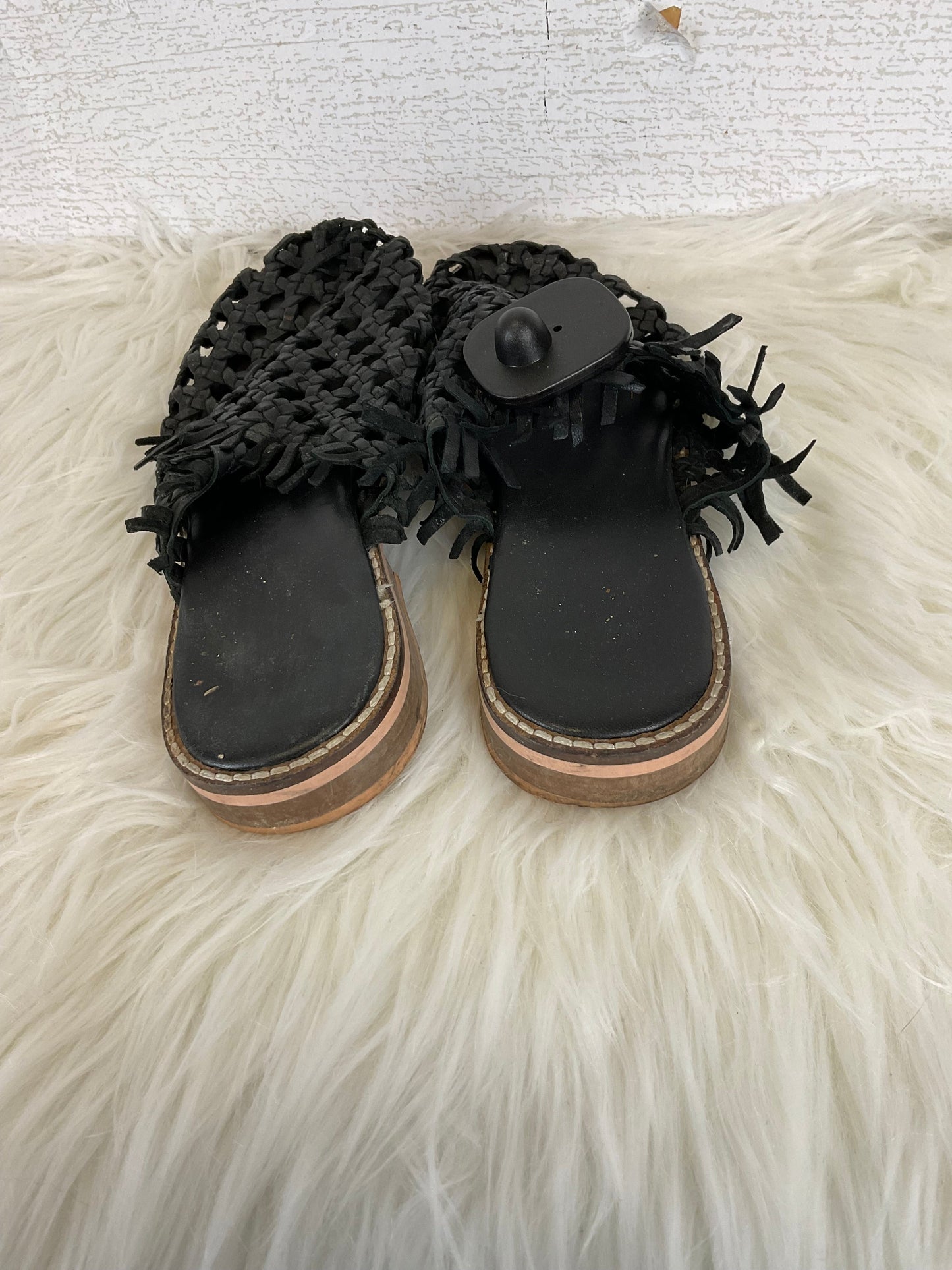 Black Shoes Flats Free People, Size 7