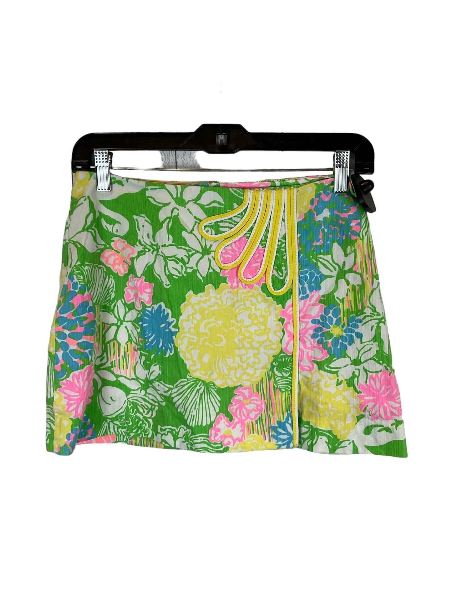 Green Skirt Designer Lilly Pulitzer, Size 0