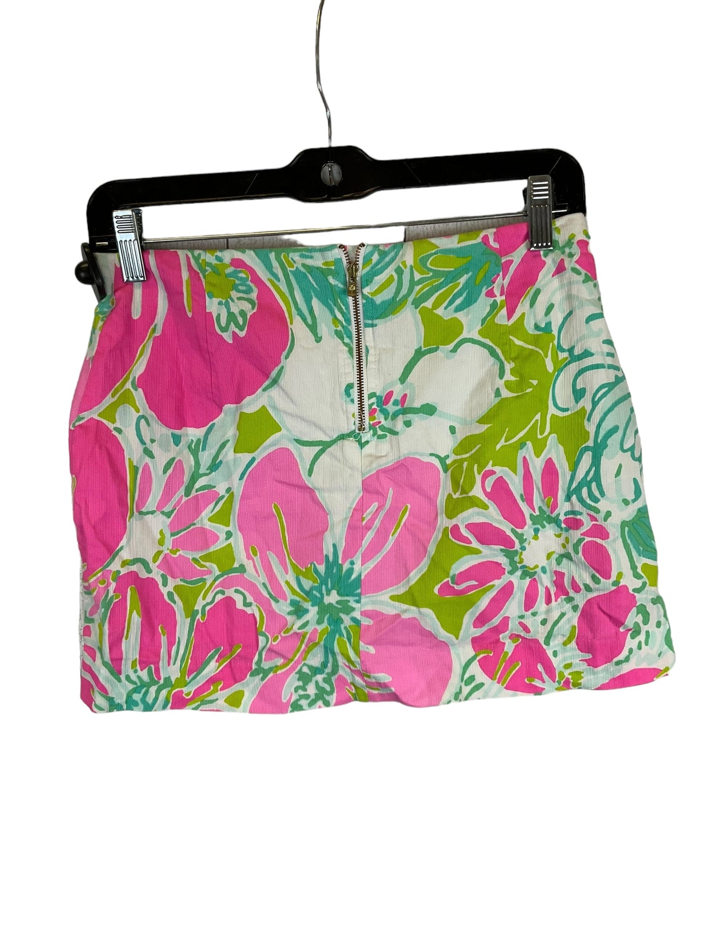 Pink Skirt Designer Lilly Pulitzer, Size 00