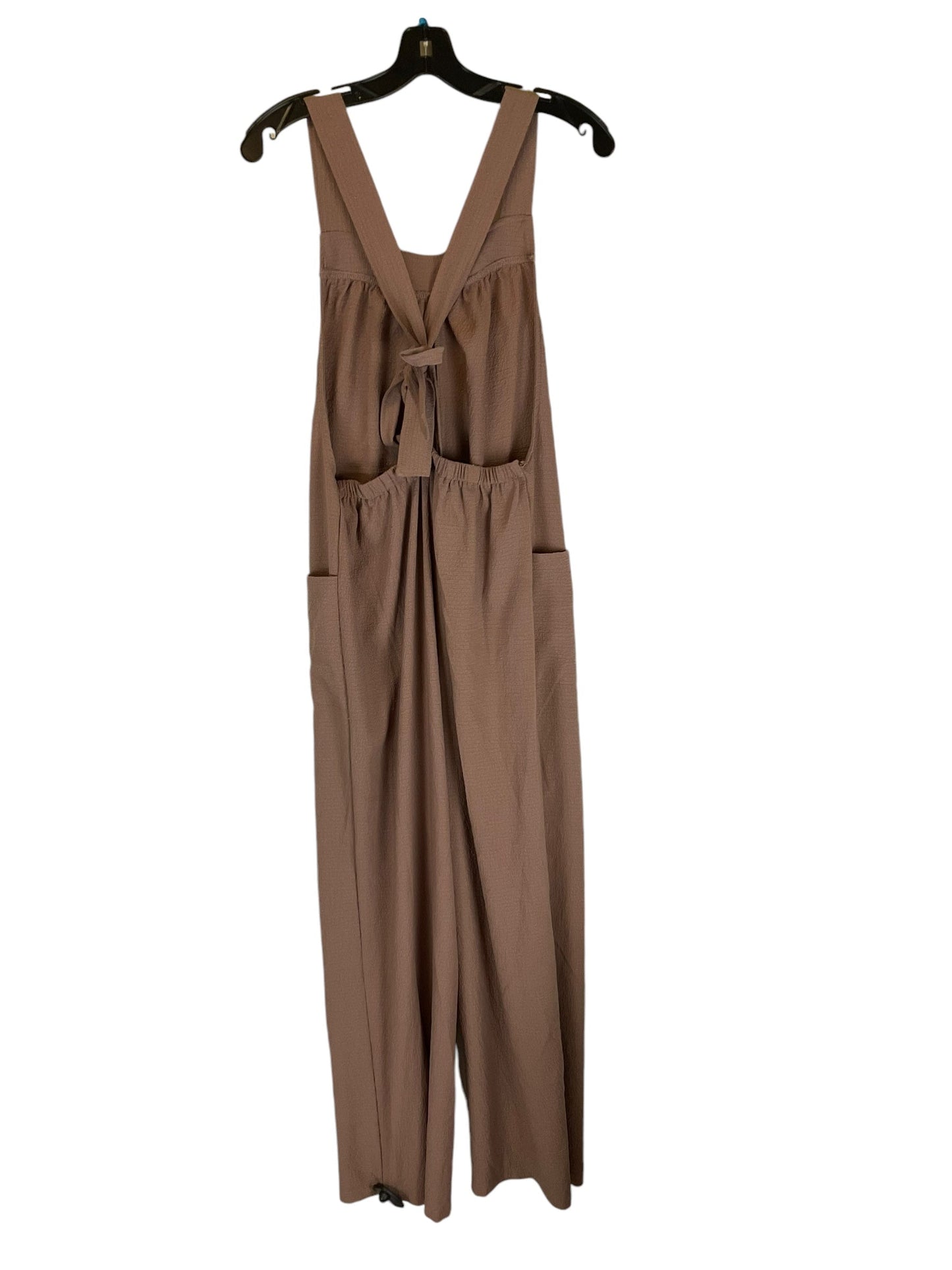 Jumpsuit By Clothes Mentor In Brown, Size: M