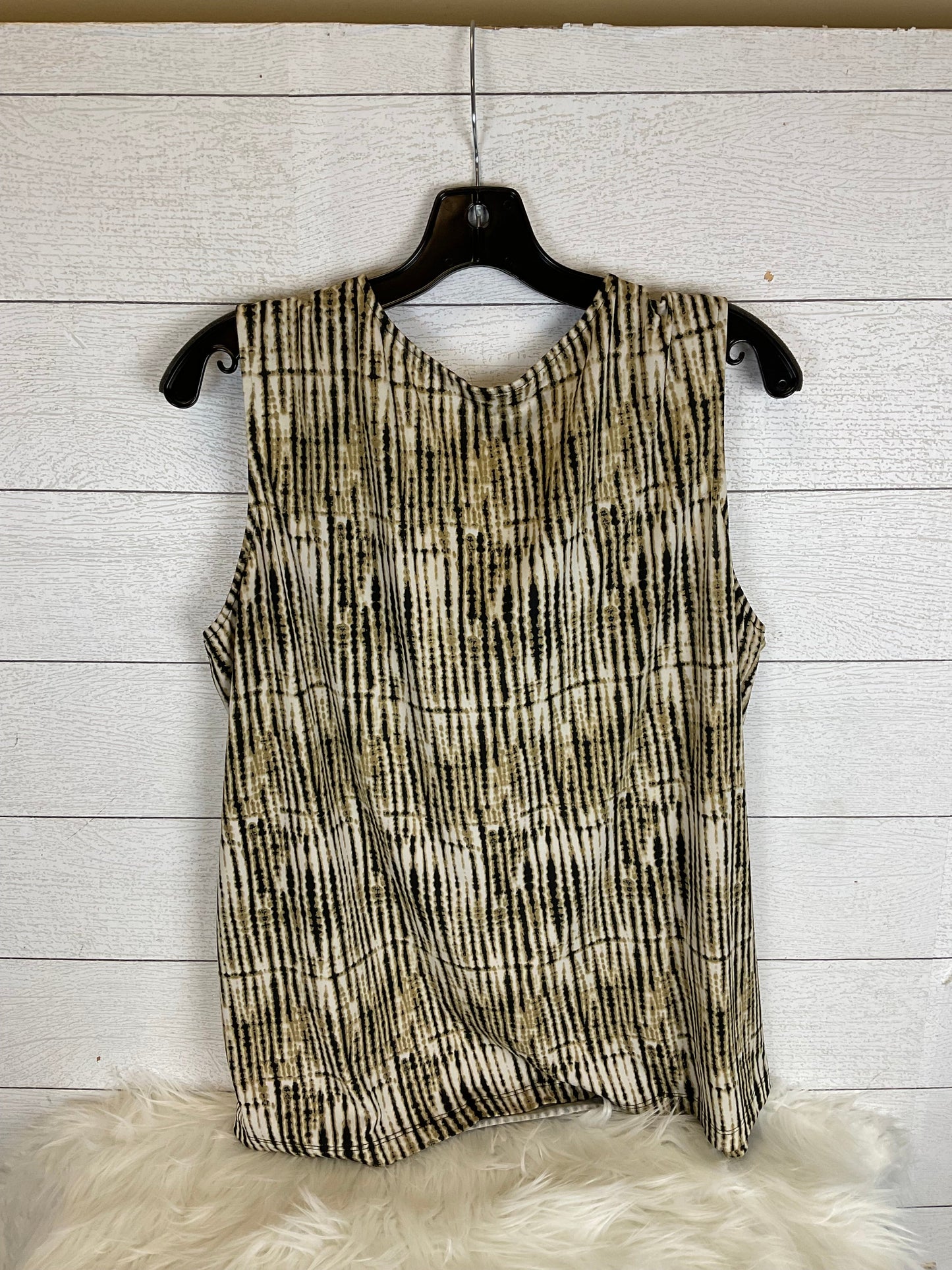 Tan Top Sleeveless Dressbarn, Size 1x