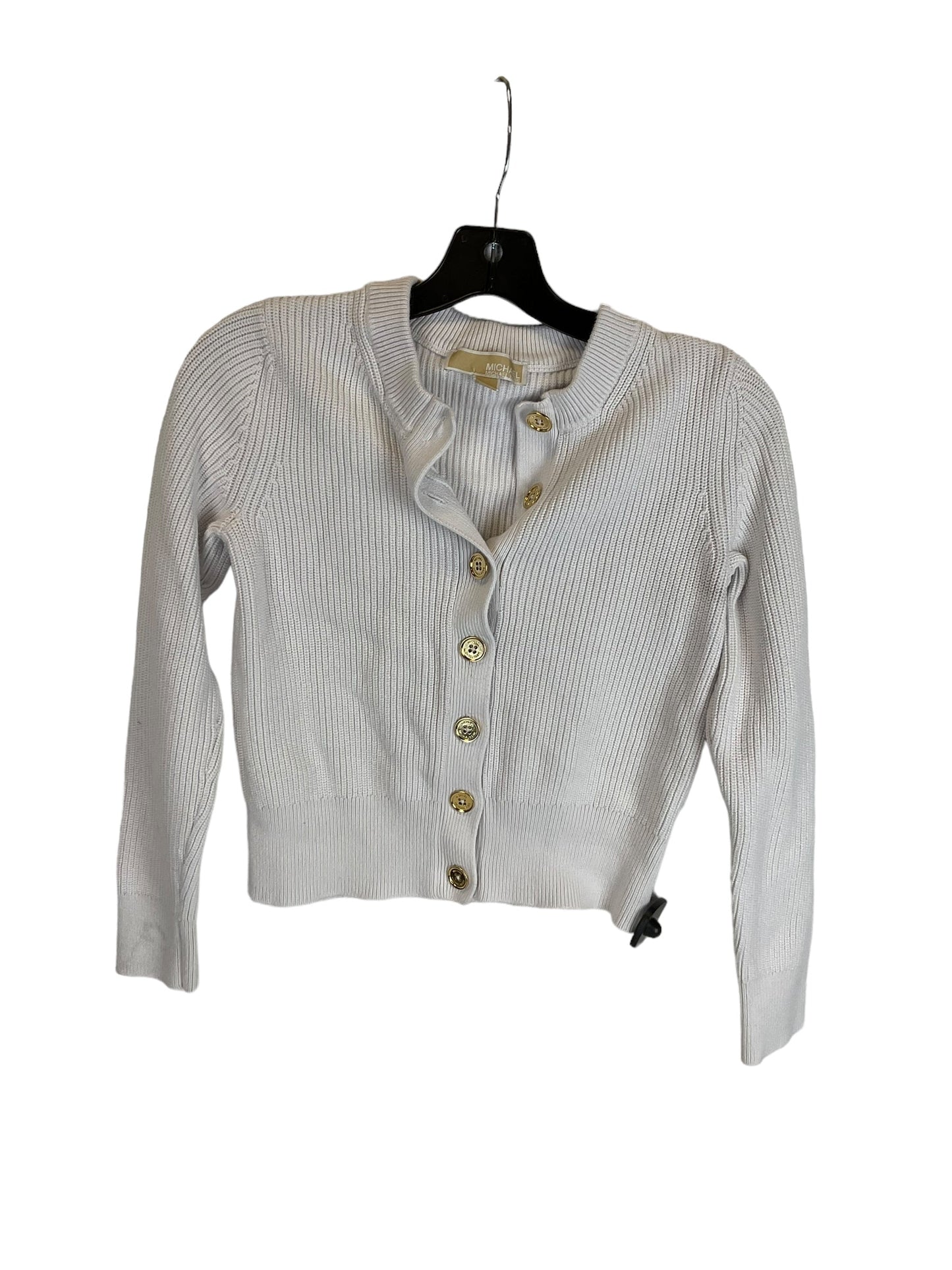 White Cardigan Michael By Michael Kors, Size Xs