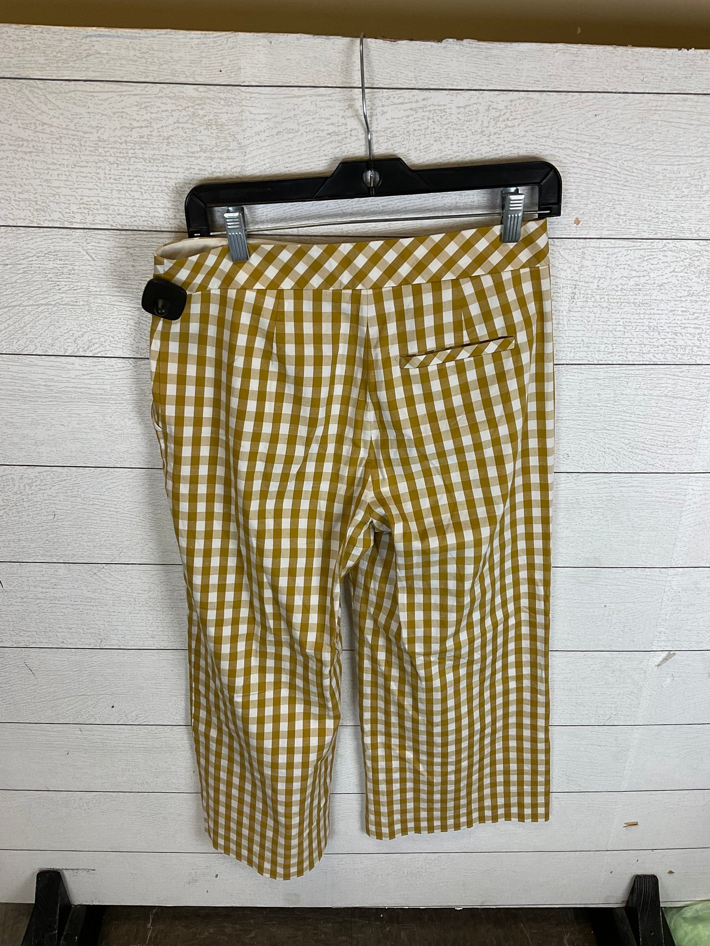 Yellow Pants Cropped Trina Turk, Size 2