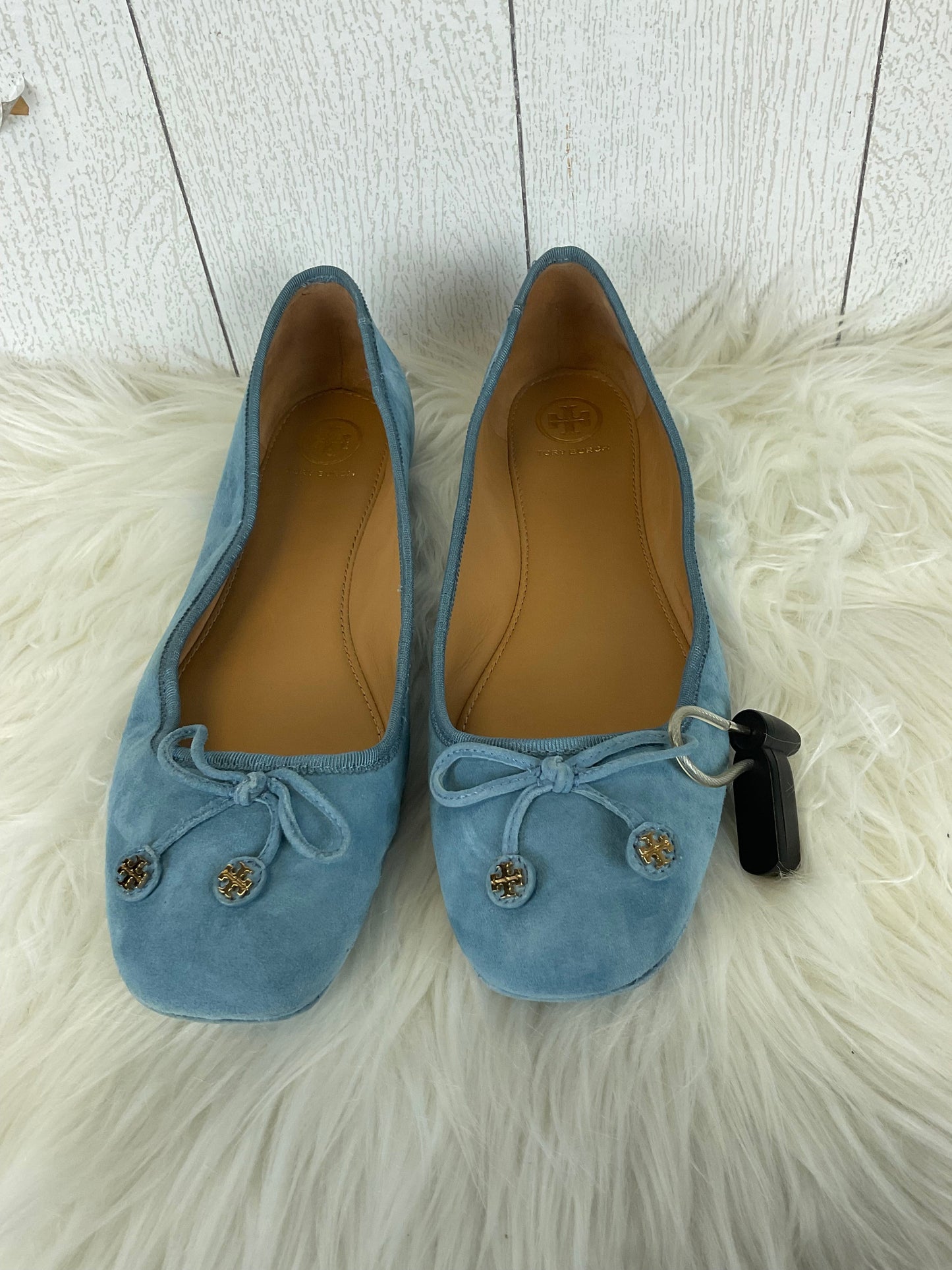 Blue Shoes Designer Tory Burch, Size 9.5