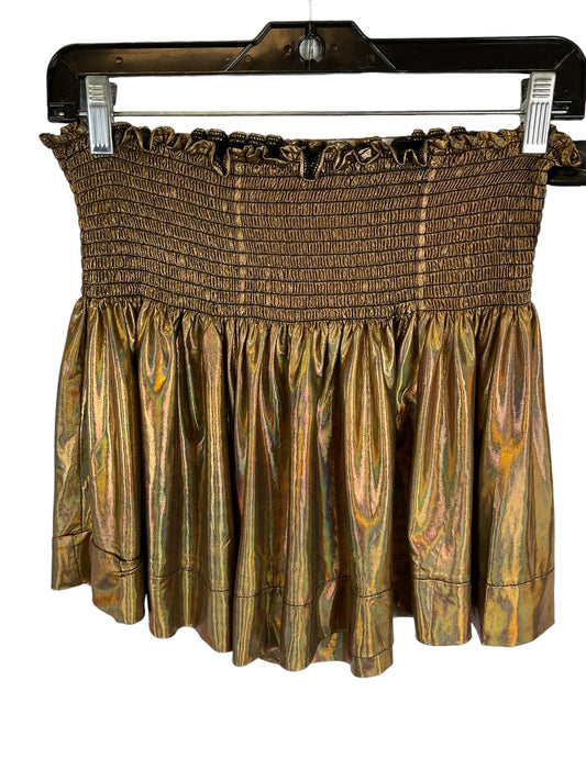 Gold Shorts Clothes Mentor, Size S