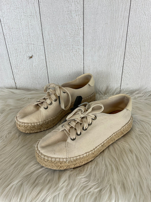 Shoes Sneakers By Splendid In Cream, Size: 9