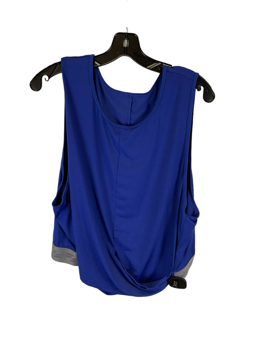 Blue Athletic Tank Top Fabletics