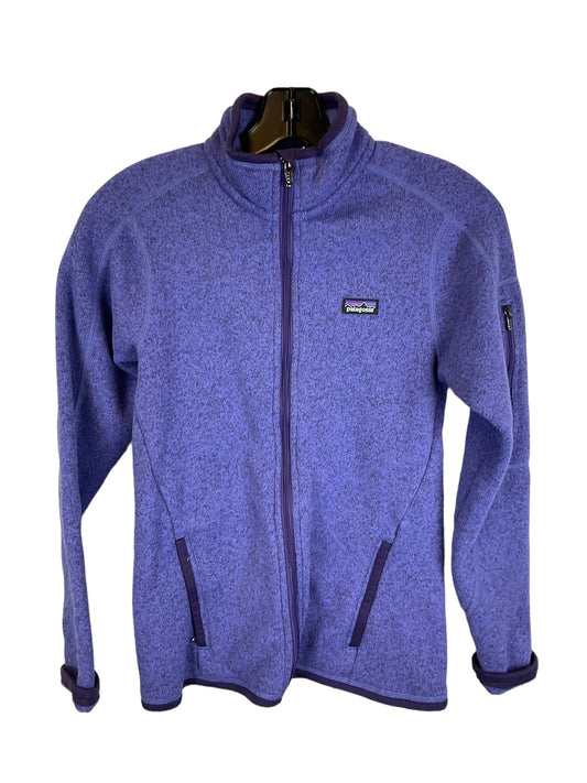 Jacket Designer By Patagonia In Purple, Size: Xs