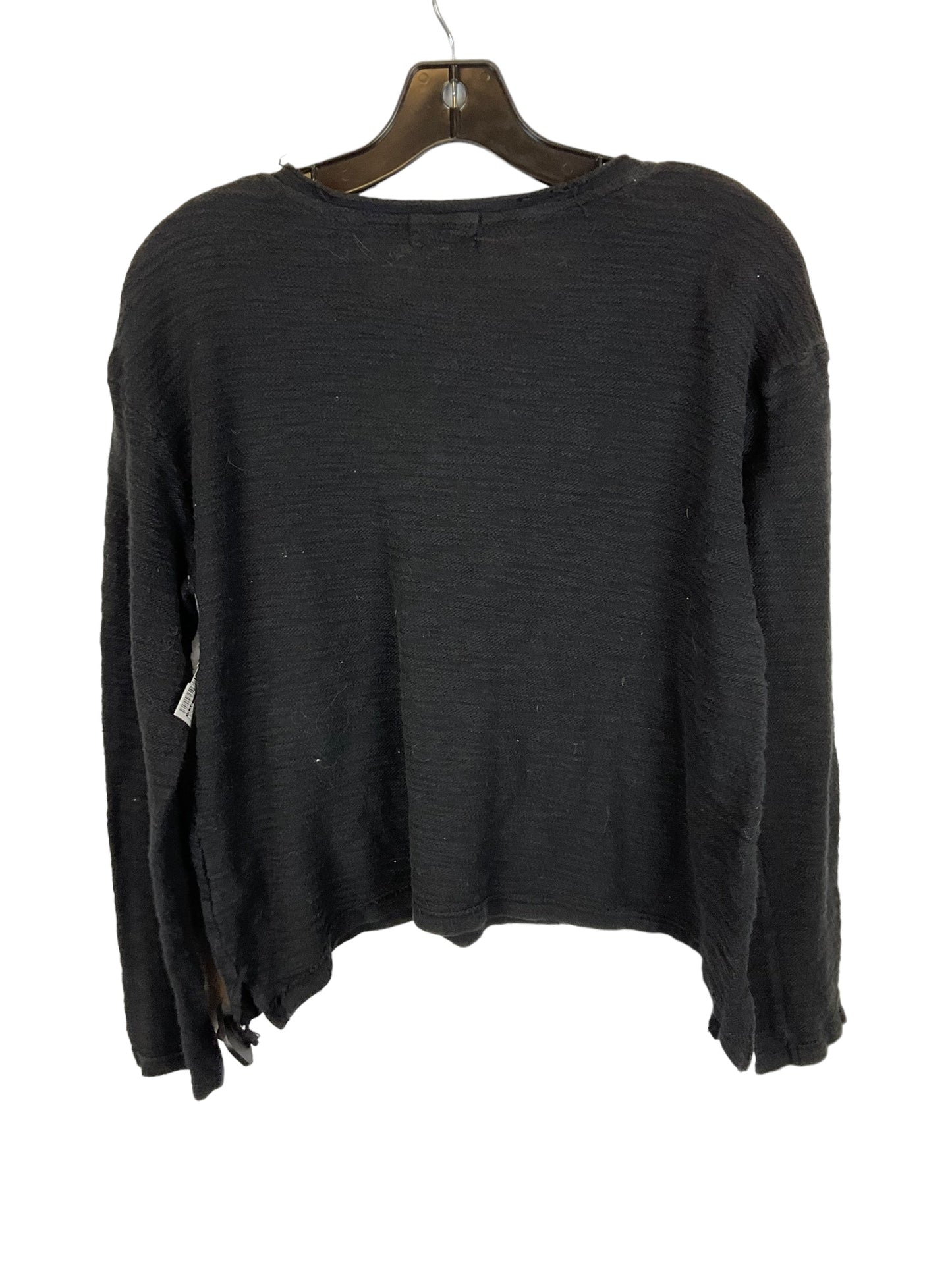 Black Top Long Sleeve T.la, Size Xs