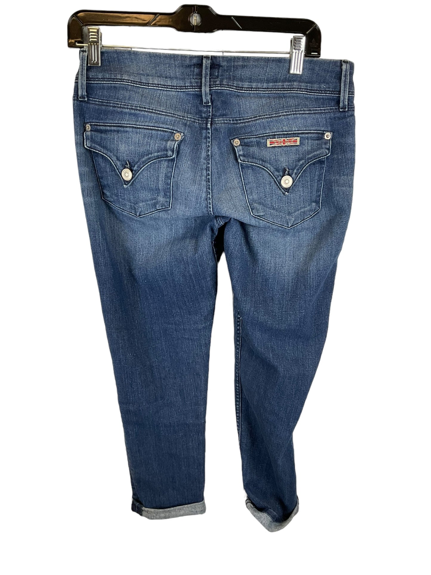 Blue Denim Jeans Designer Hudson, Size 6