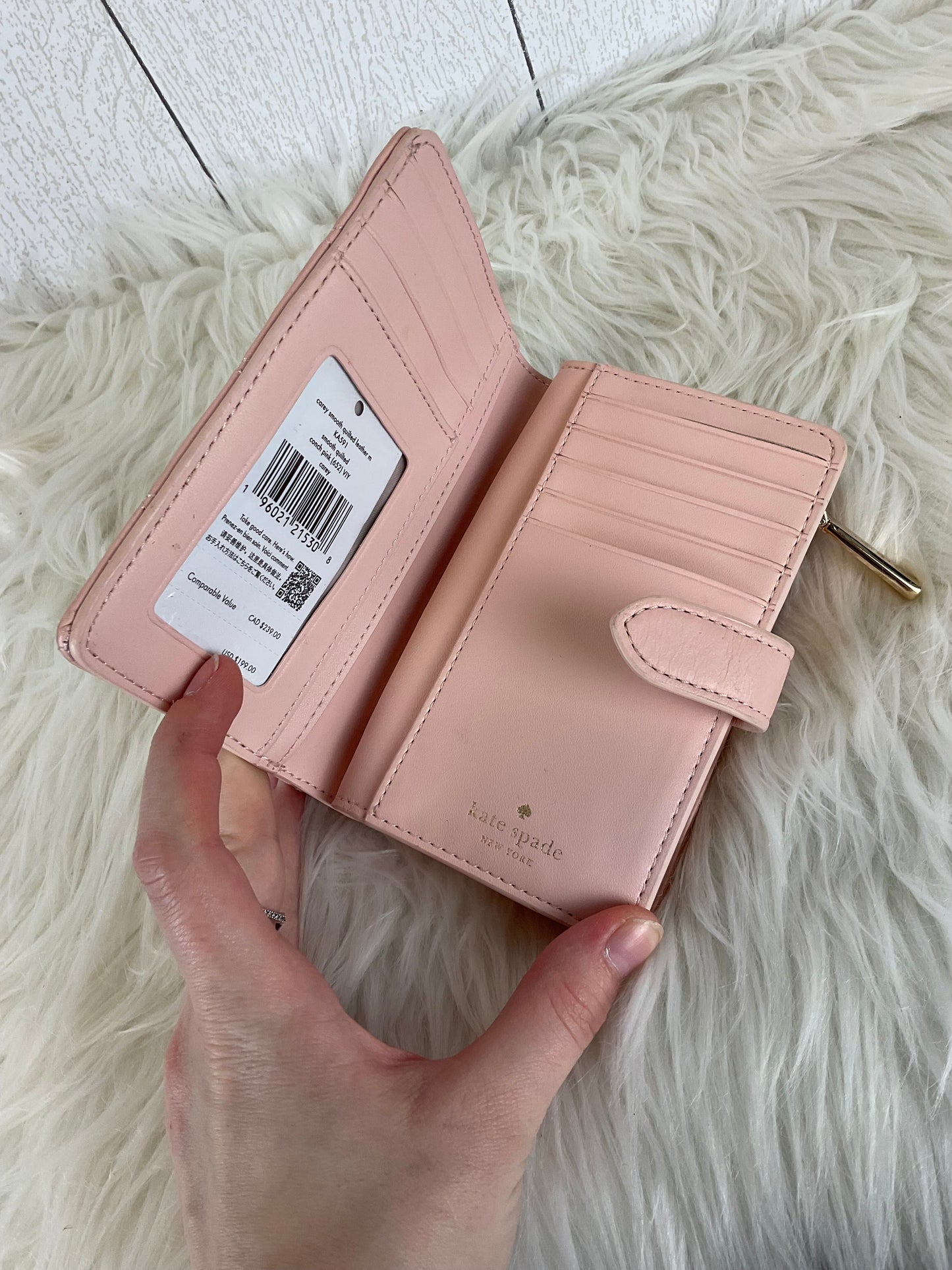 Wallet Designer Kate Spade, Size Small