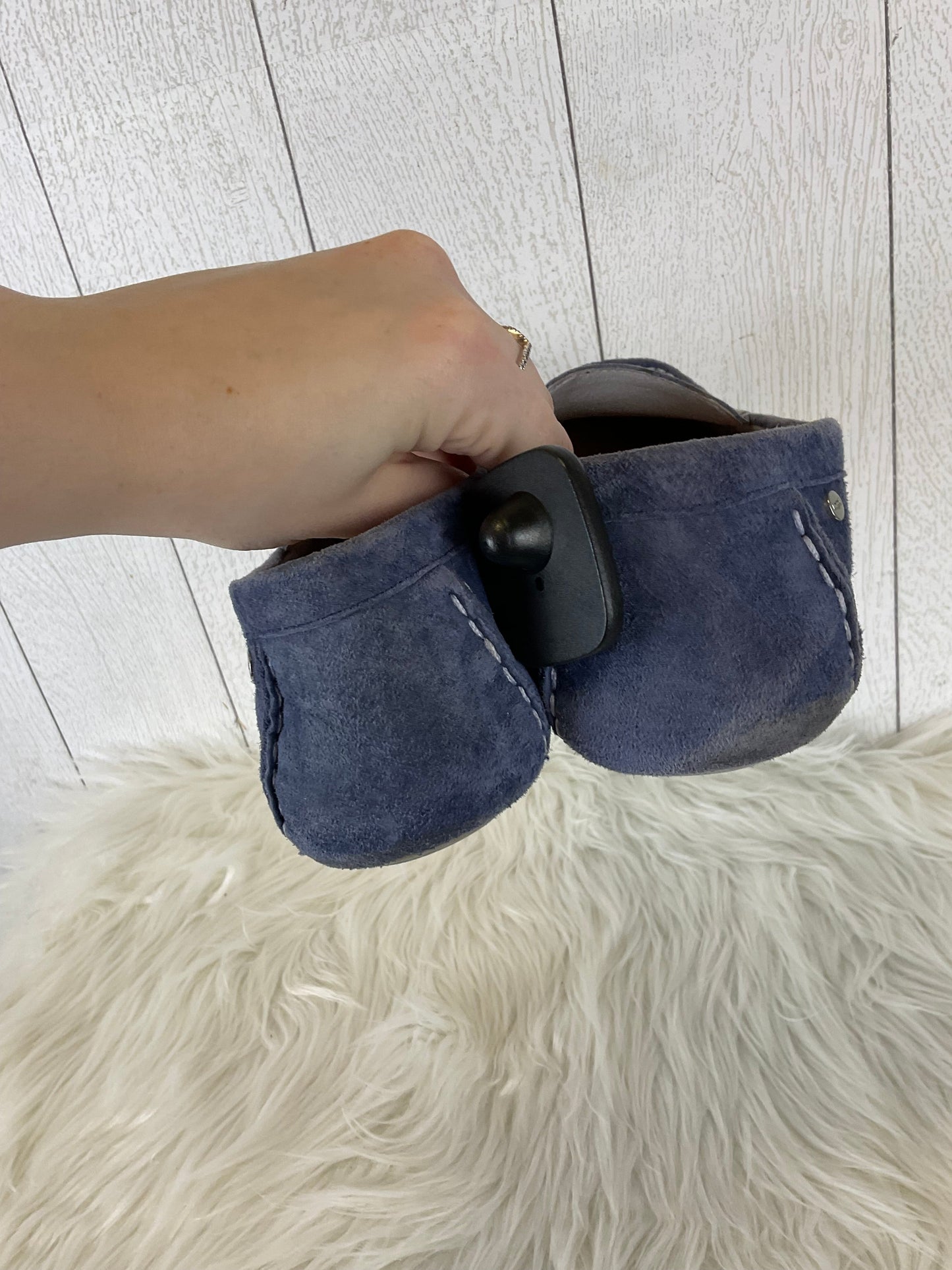 Blue Shoes Designer Ugg, Size 9.5