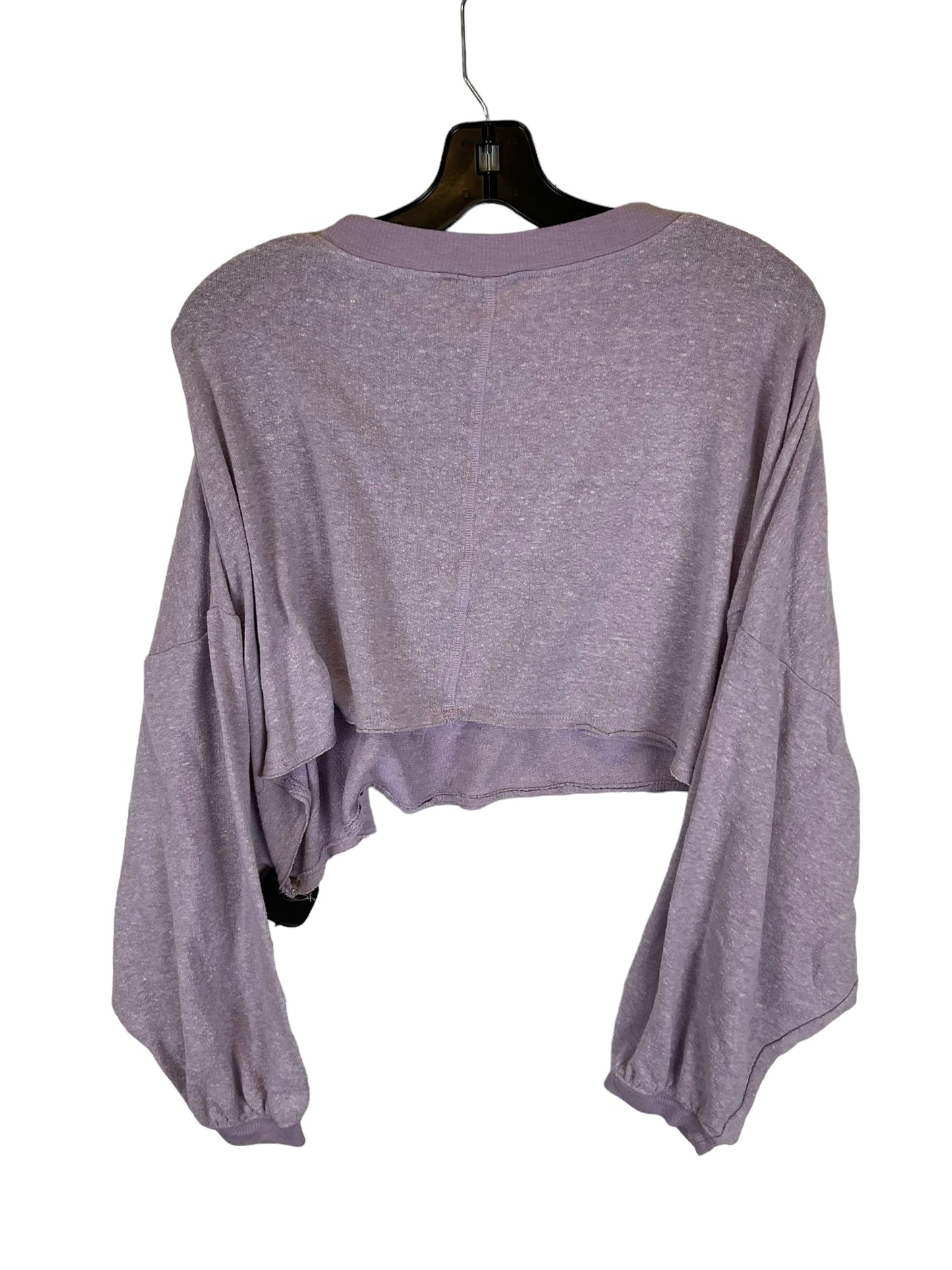 Top Long Sleeve By Urban Outfitters In Purple, Size: Xs