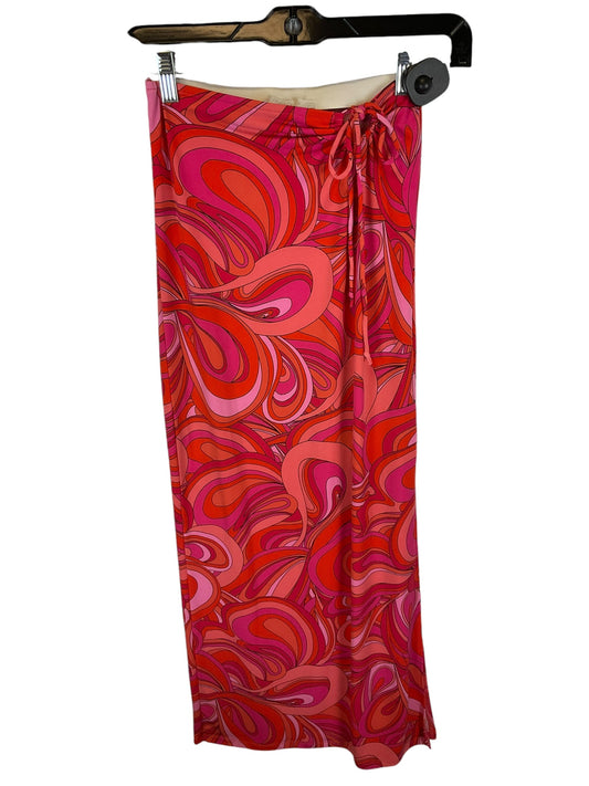 Skirt Maxi By Olivaceous In Pink, Size: S