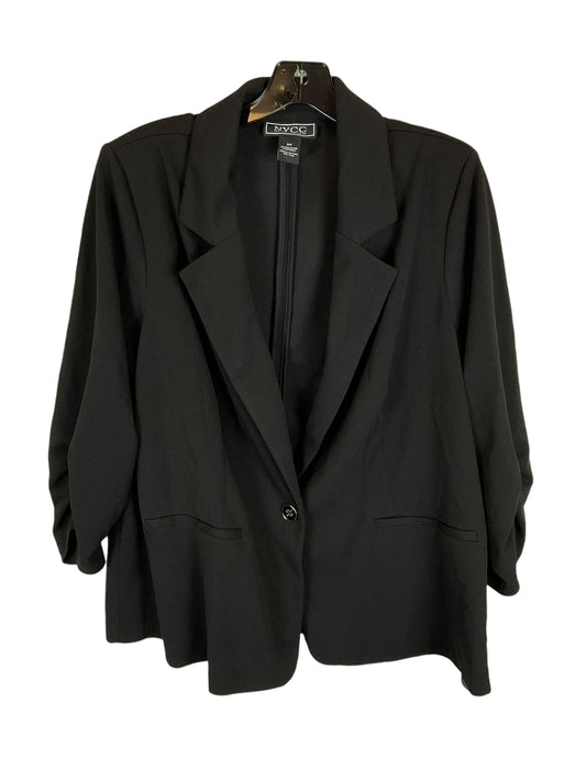 Blazer By Clothes Mentor In Black, Size: 2x